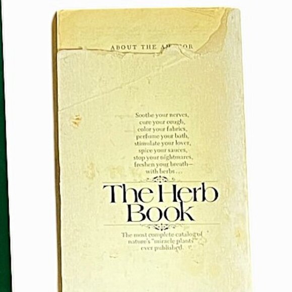 Christmas Cookies Softcover & The Herb Book Vintage Paperback 2-Book Bundle - Picture 3 of 11